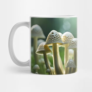 Mushroom Forest Nature Serene Tranquil Mug